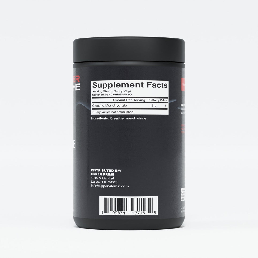 Supplement Facts panel